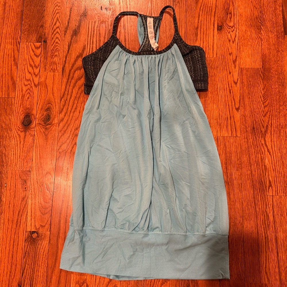 Blue Lululemon tank top size 6